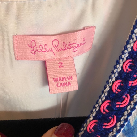 Lilly Pulitzer Romper Size 2 - Picture 5 of 7